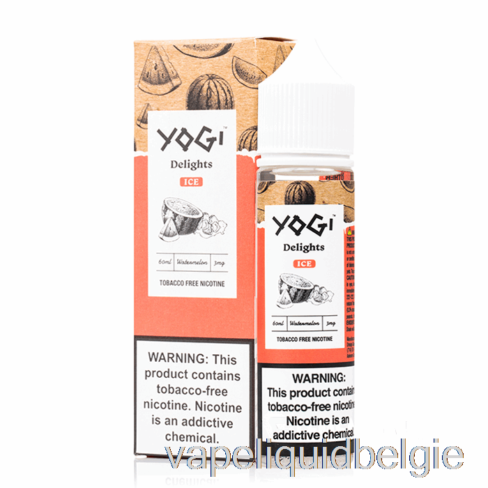 Vape België Watermeloenijs - Yogi Lekkernijen - 60ml 0mg